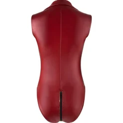 Cottelli Collection - Wetlook Body Met Open Kruis