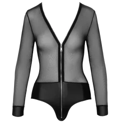 Cottelli Party - Transparante Body - Zwart