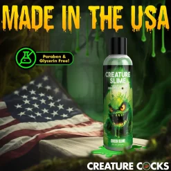 Creature Cocks - Creature Slime Groene Slijm Glijmiddel - 237 ml