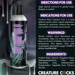 Creature Cocks - Creature Slime Creature Cum Jizz Glijmiddel - 237 ml