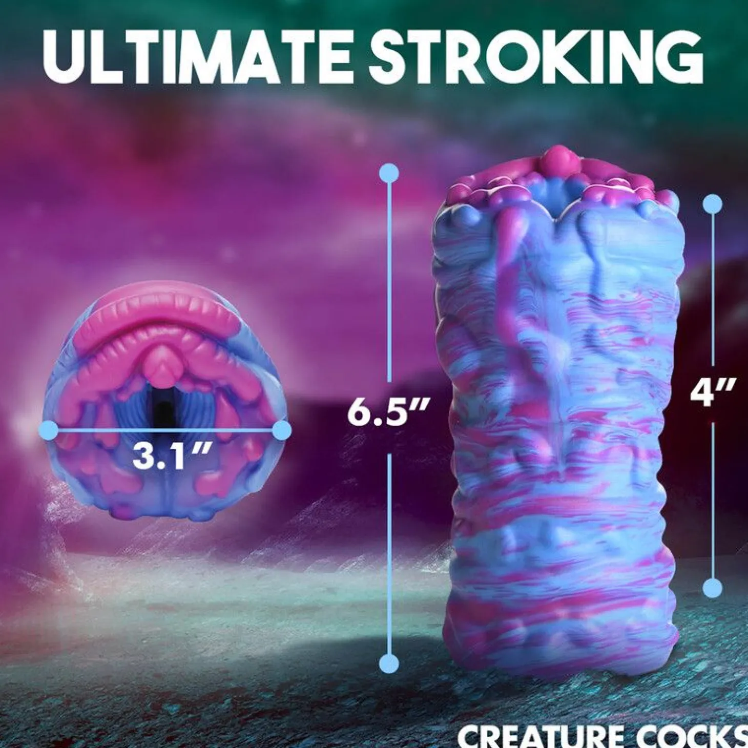 Creature Cocks - Cycloon Alien Vagina Masturbator
