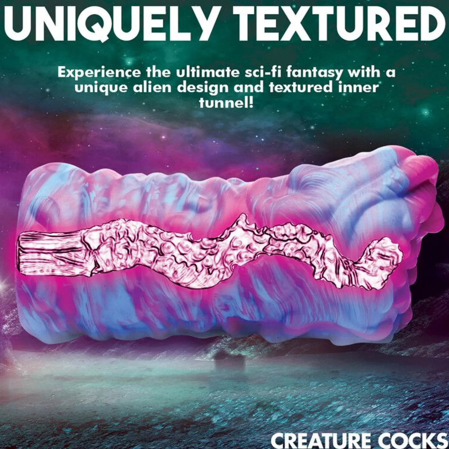 Creature Cocks - Cycloon Alien Vagina Masturbator