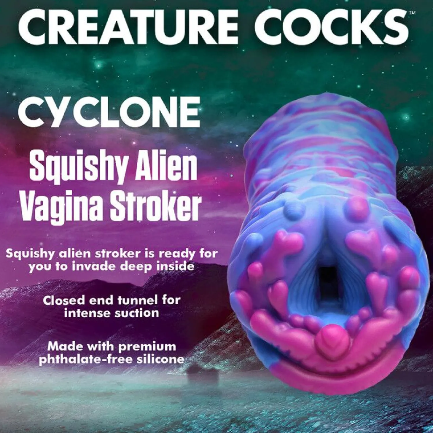 Creature Cocks - Cycloon Alien Vagina Masturbator