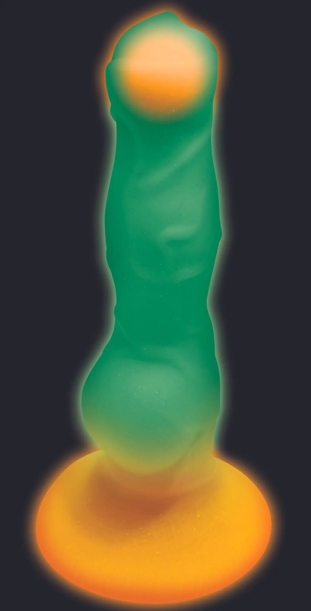 Creature Cocks - Glow-in-the-dark Siliconen Alien Dildo