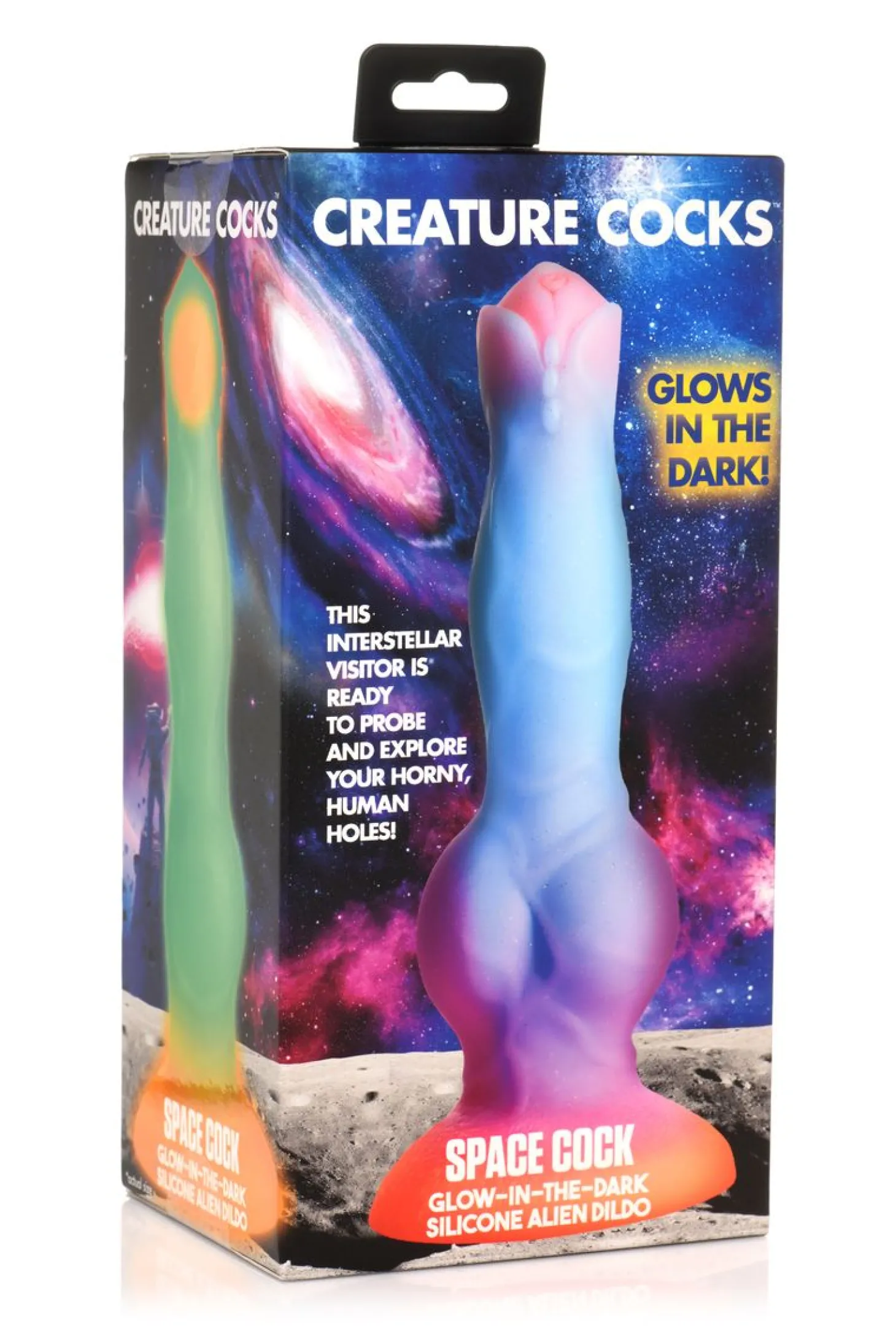 Creature Cocks - Glow-in-the-dark Siliconen Alien Dildo