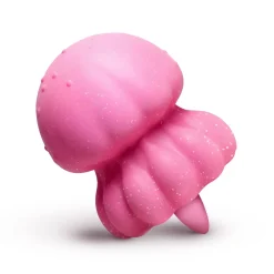 Creature Cocks - Glow Jelly Likkend & Vibrerende Clitoris Stimulator - Roze