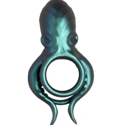 Creature Cocks - Octo Grip Vibrerende Penisring - Blauw