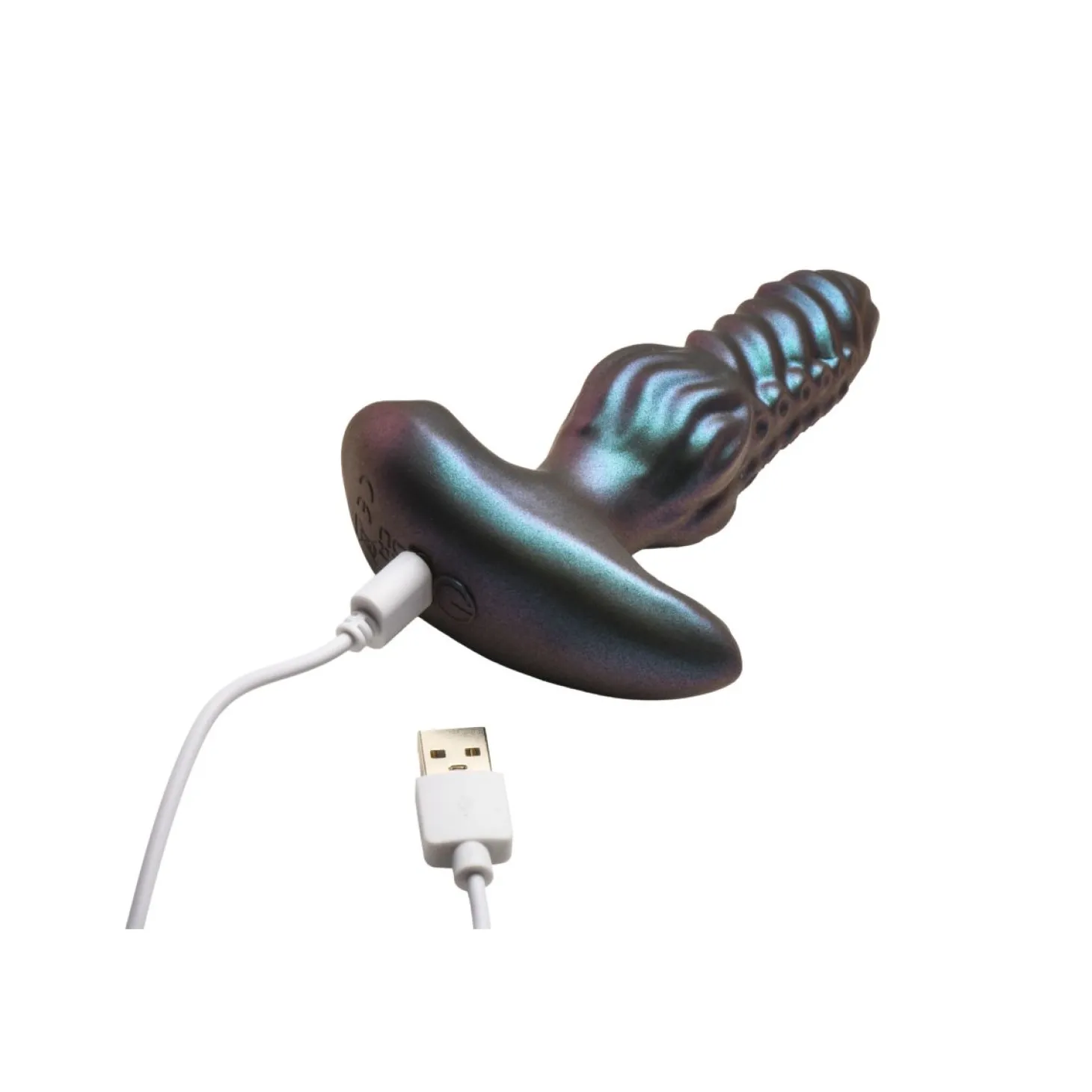 Creature Cocks - Octo-Squirm Vibrerende Anaalplug - 12,4 cm