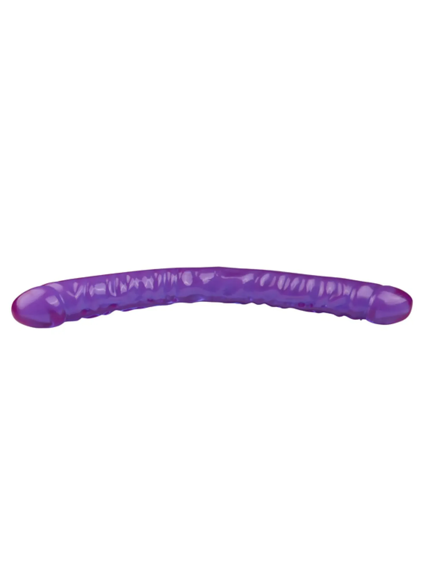 Crystal Jellies Double Dong - Paars
