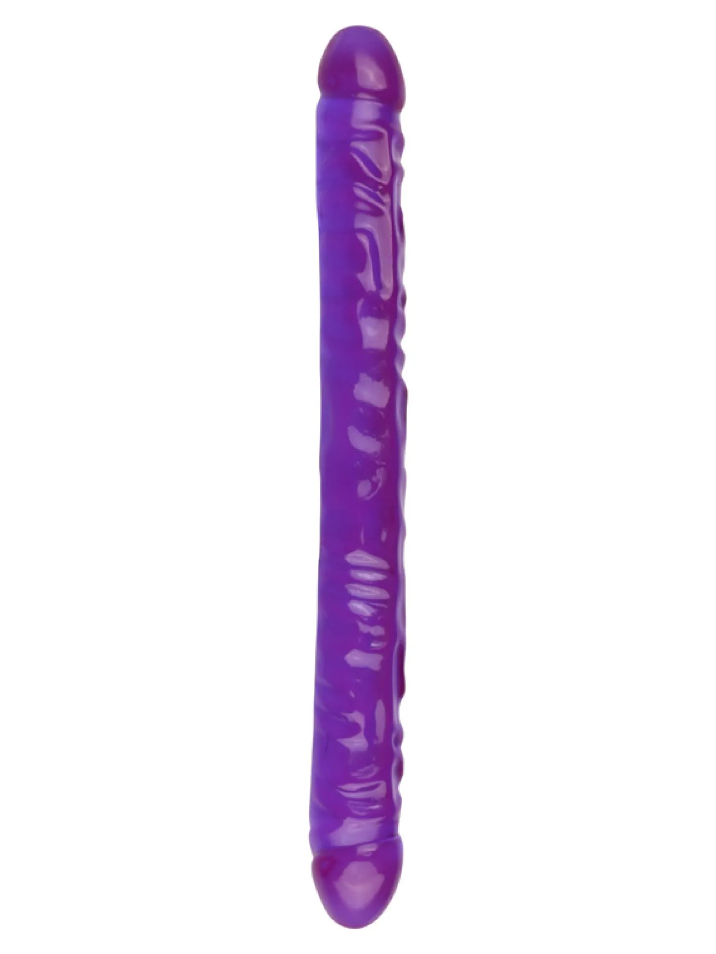 Crystal Jellies Double Dong - Paars