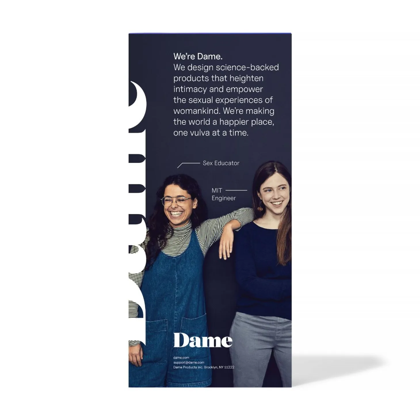 Dame - Dip 2 Versatile Vibrator - Paars
