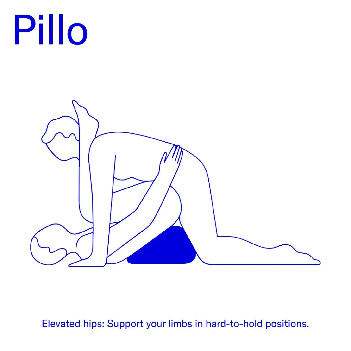 Dame - Pillo Sex Kussen - Indigo