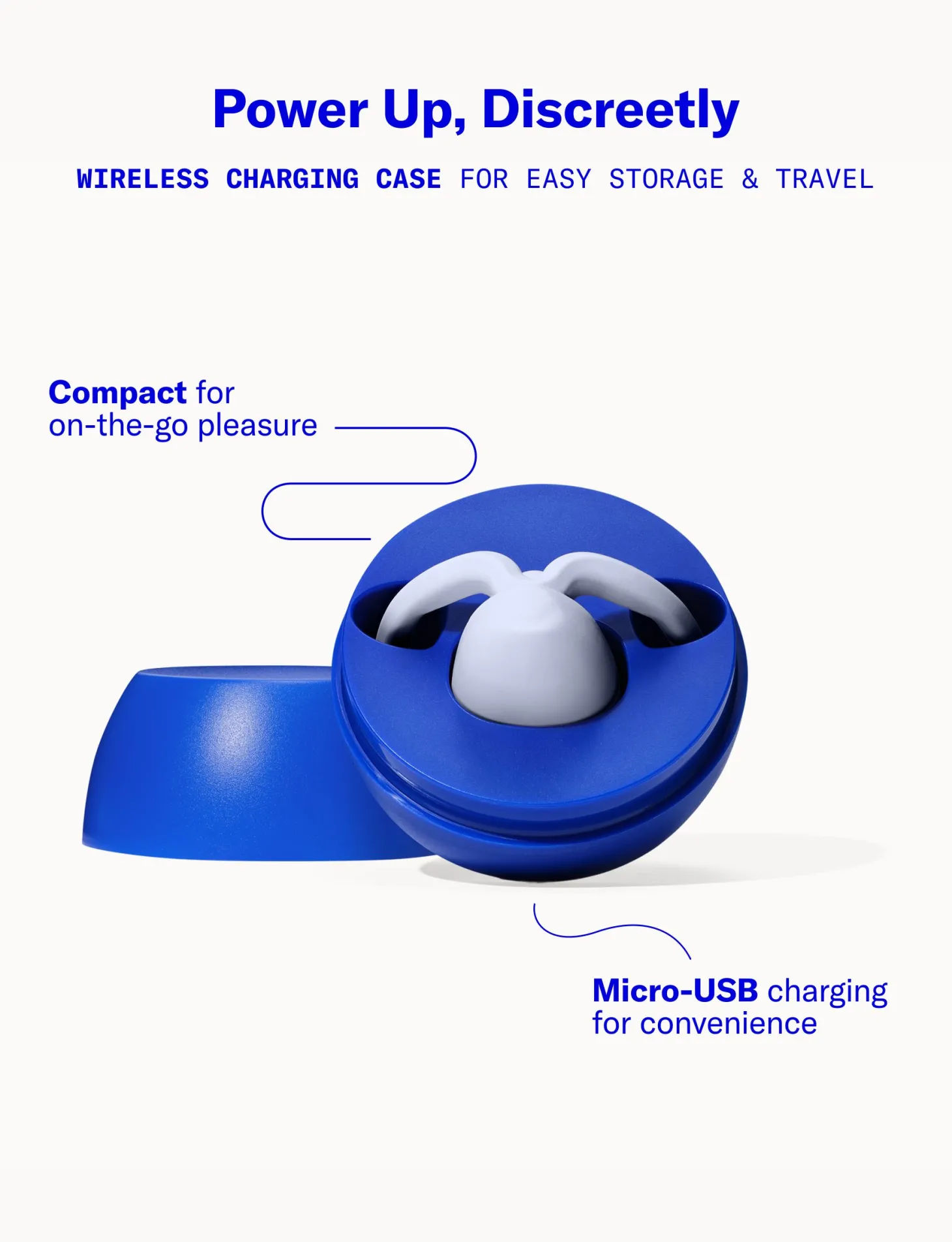 Dame Products - Eva II Handsfree Vibrator - Ice