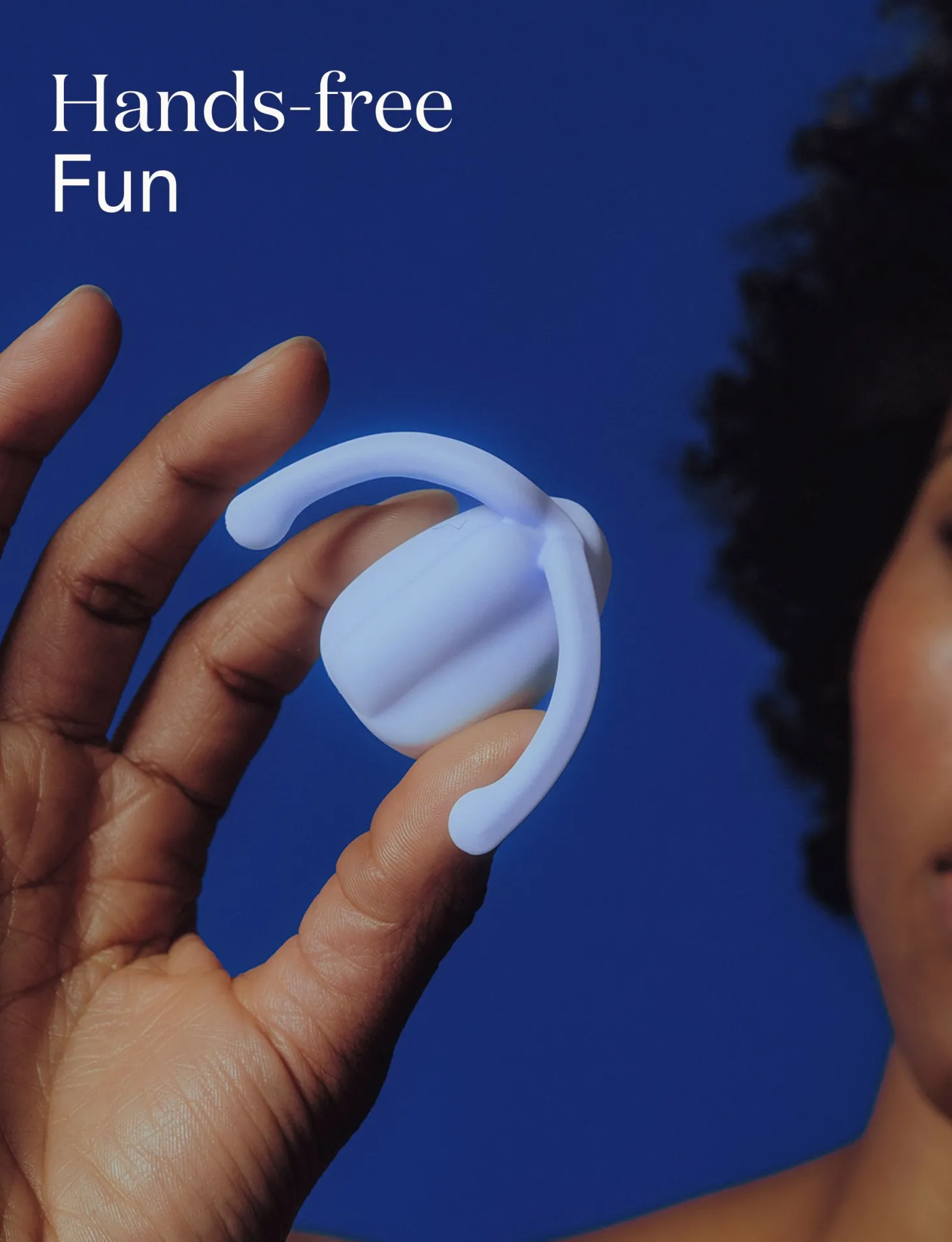 Dame Products - Eva II Handsfree Vibrator - Ice