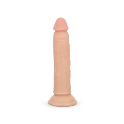 Dildo zonder ballen 22,5 cm - beige