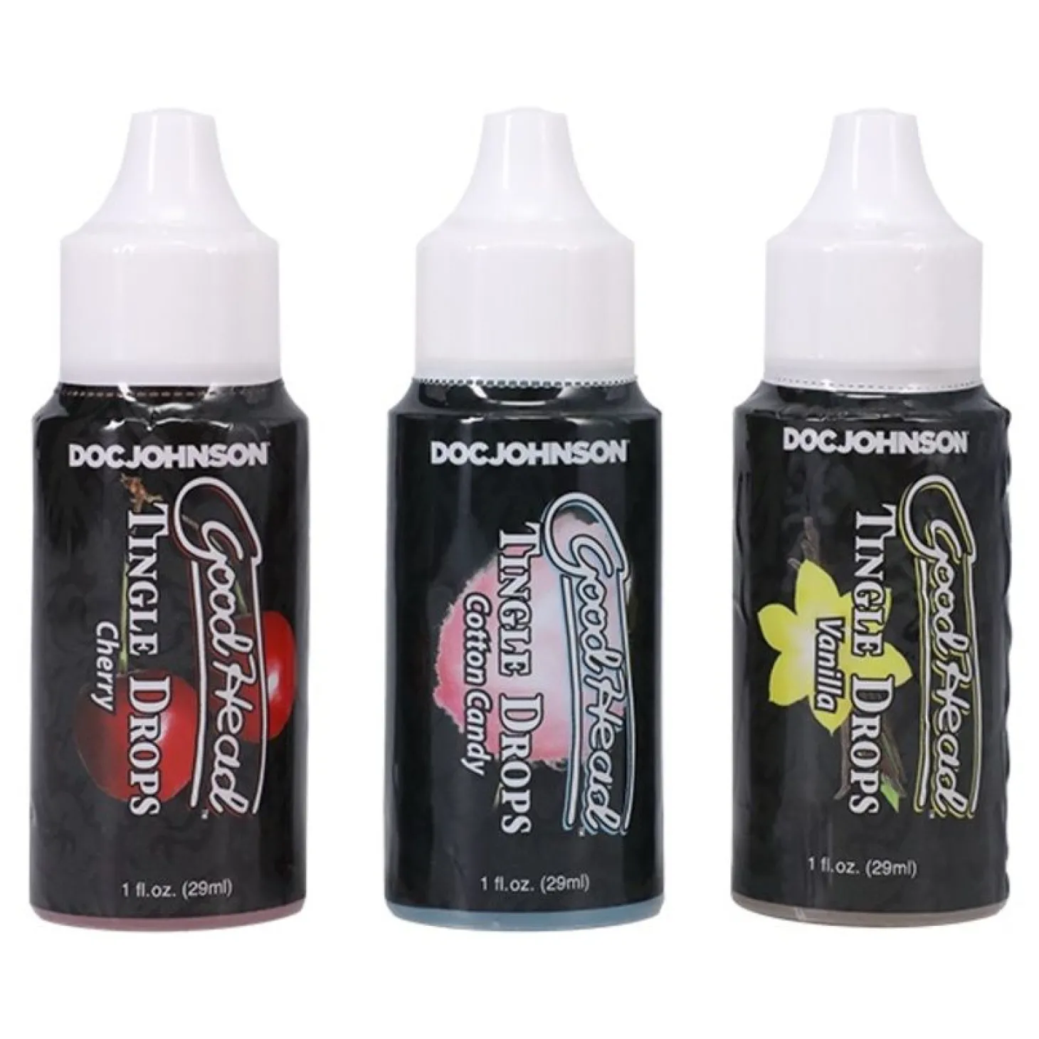 Doc Johnson - GoodHead Tingle Drops 3 smaken - 29 ml
