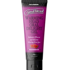 Doc Johnson - GoodHead Warming Oral Delight Gel - Watermeloen - 118 ml