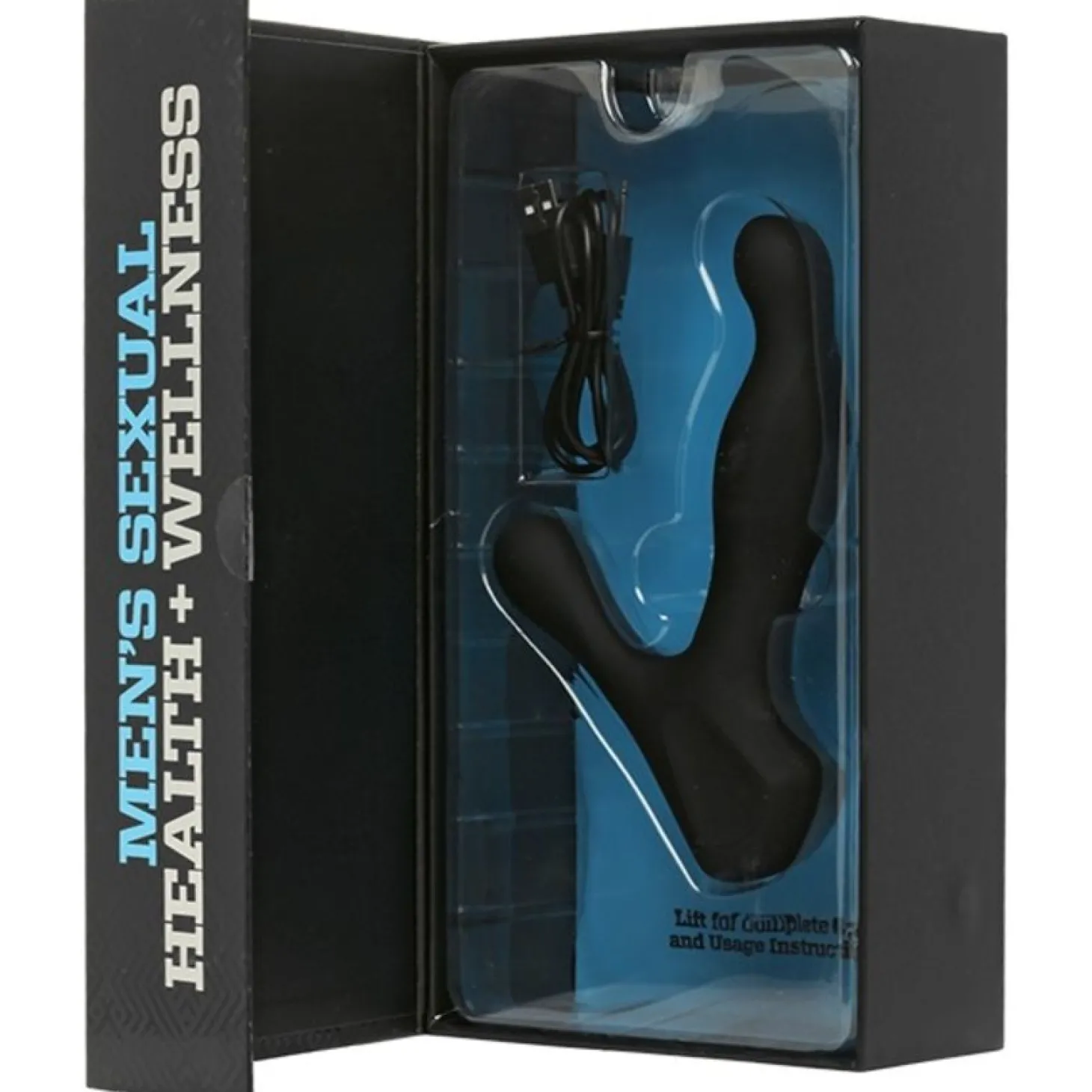 Doc Johnson - OptiMALE Rimming P-Massager - Zwart