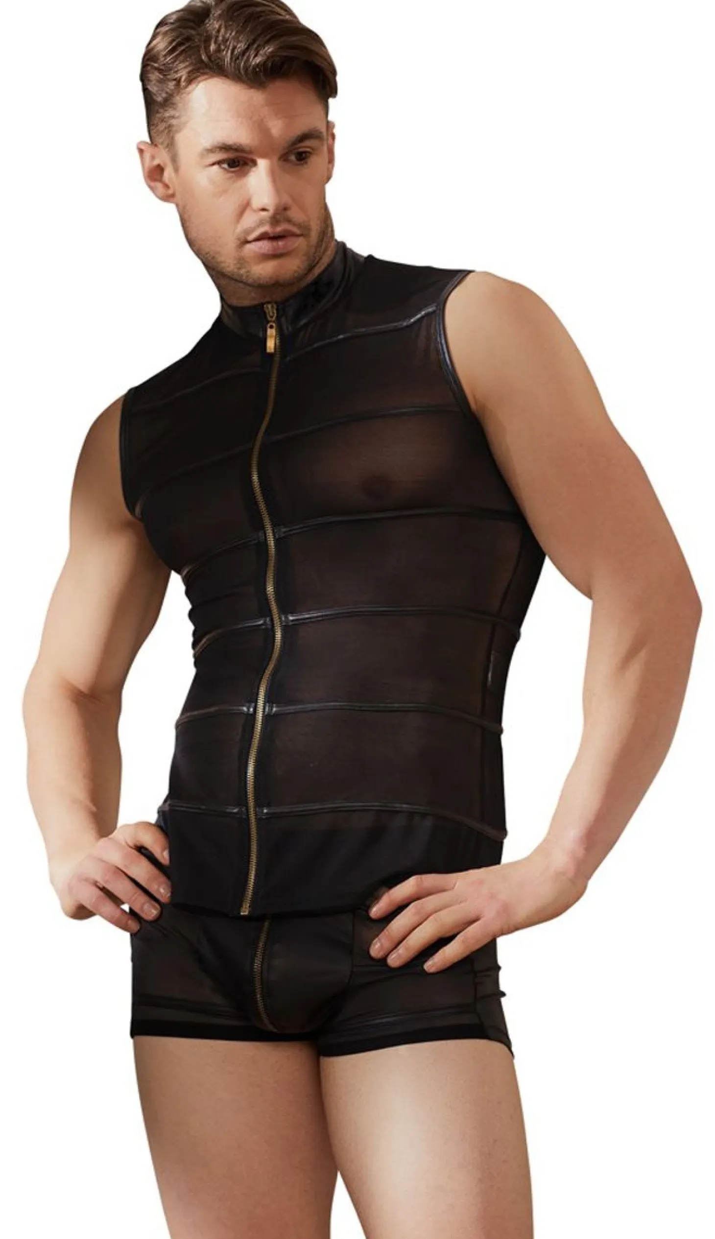 Doorschijnende Boxer Met Wetlook