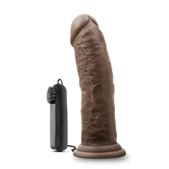 Dr. Skin - Dr. Joe Vibrator Met Zuignap 20 cm - Chocolate