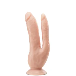 Dr. Skin - Dubbele Dildo 21 cm - Vanilla