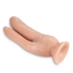Dr. Skin - Dubbele Dildo 21 cm - Vanilla