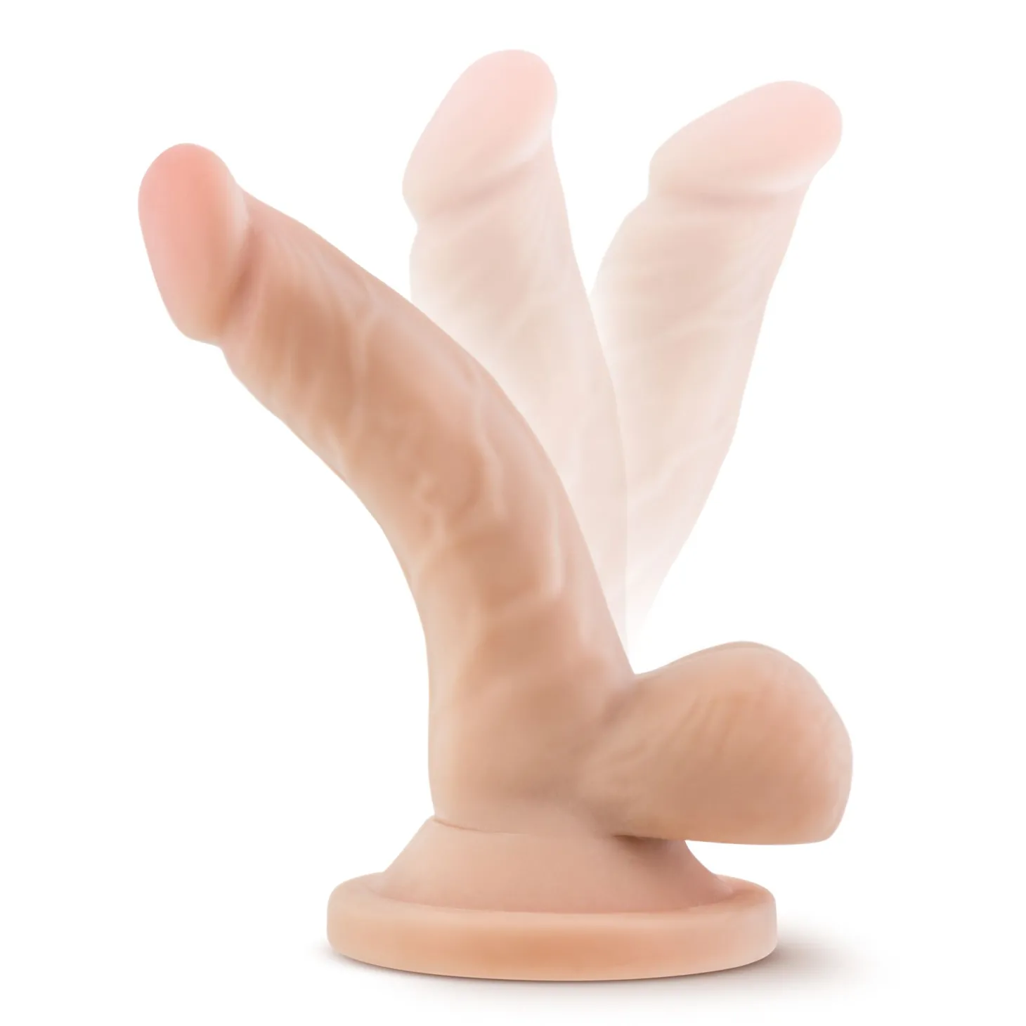Dr. Skin - Mini Dildo Met Zuignap 12 cm - Beige