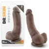 Dr. Skin - Mr. Mayor Dildo Met Zuignap 22,8 cm - Chocolate
