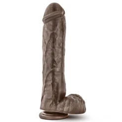 Dr. Skin - Mr. Savage Dildo Met Zuignap 29 cm - Chocolate