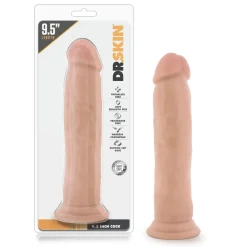 Dr. Skin - Realistische Dildo Met Zuignap 24 cm - Vanilla