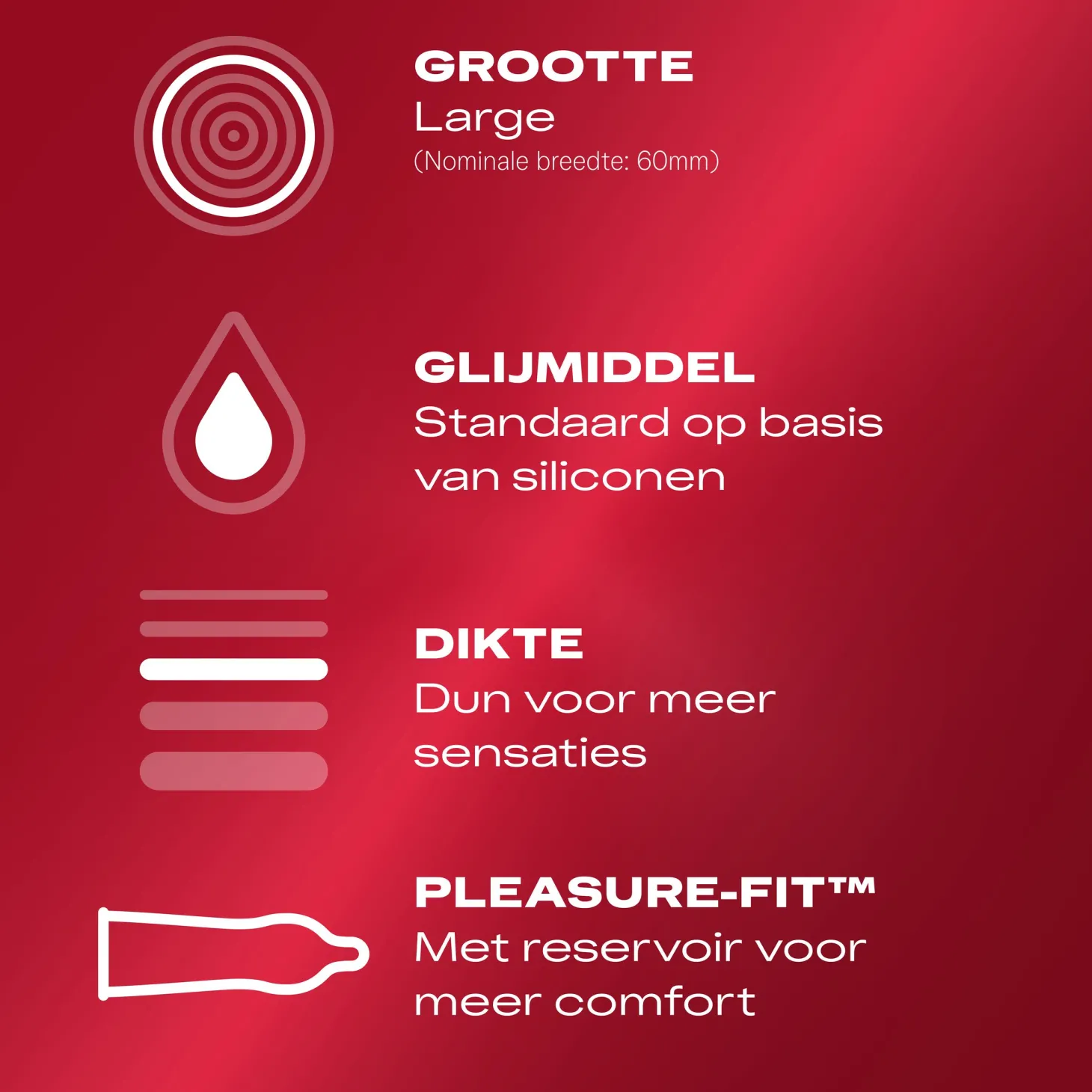 Durex - Condoms Thin Feel XL - 10 stuks