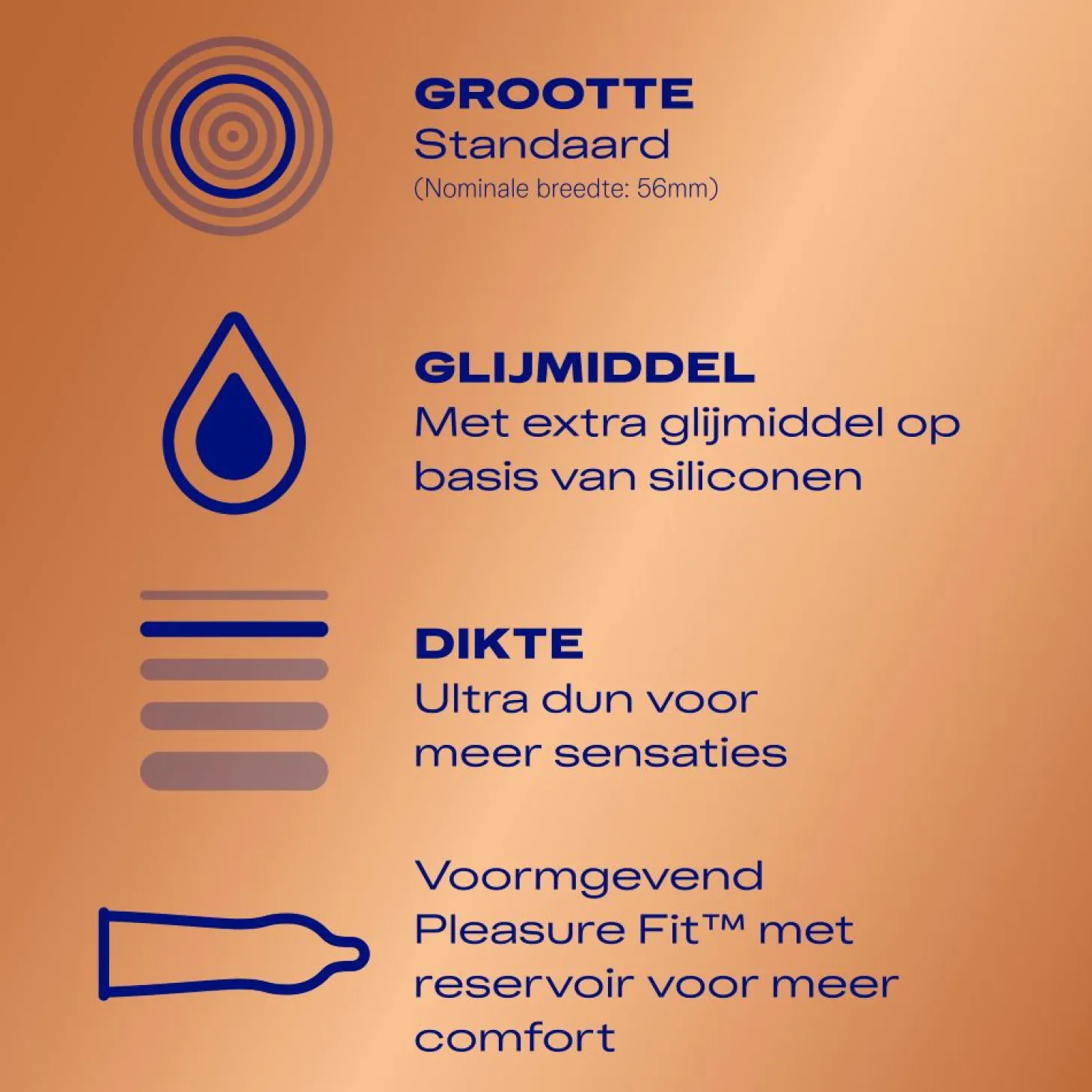 Durex - Condooms Nude Extra Glijmiddel - 10 stuks