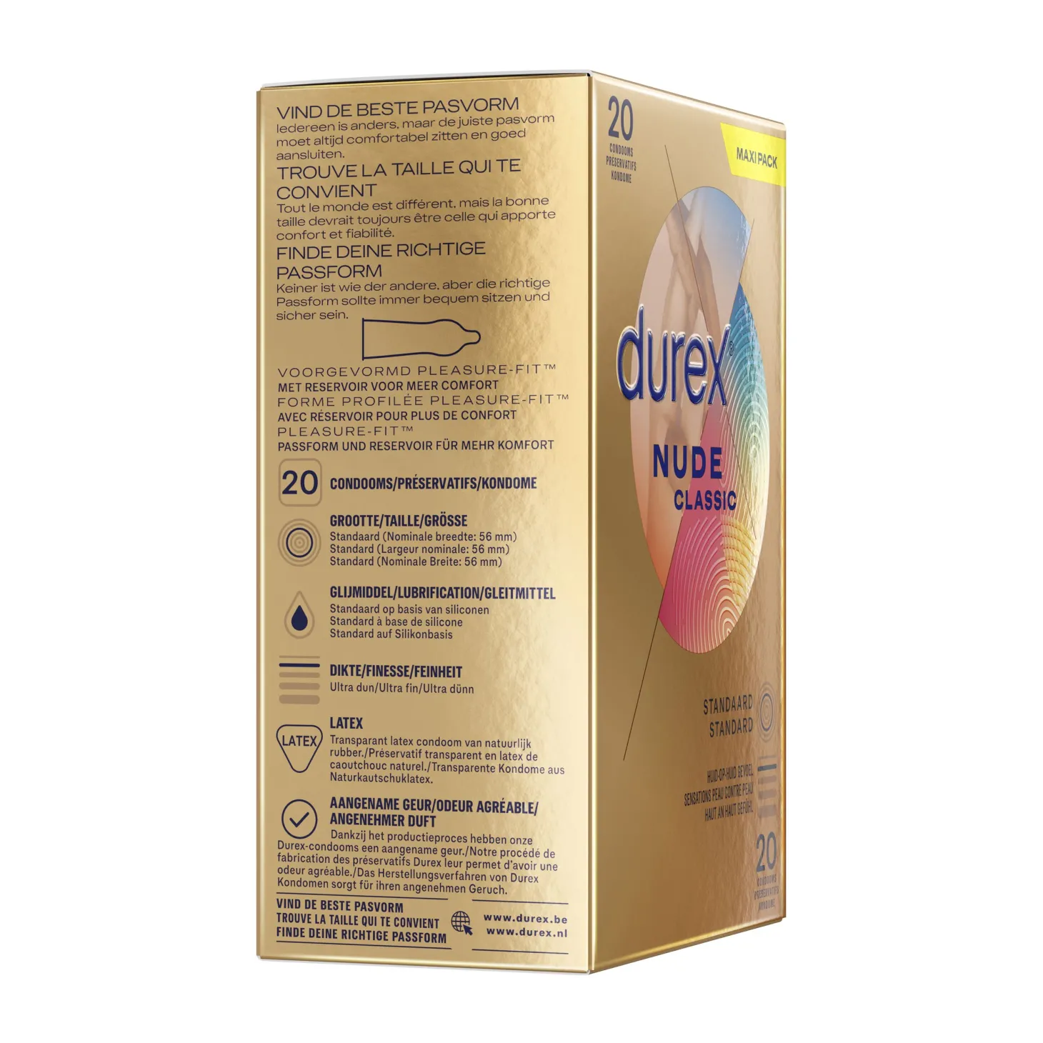 Durex Condooms Nude - 20st