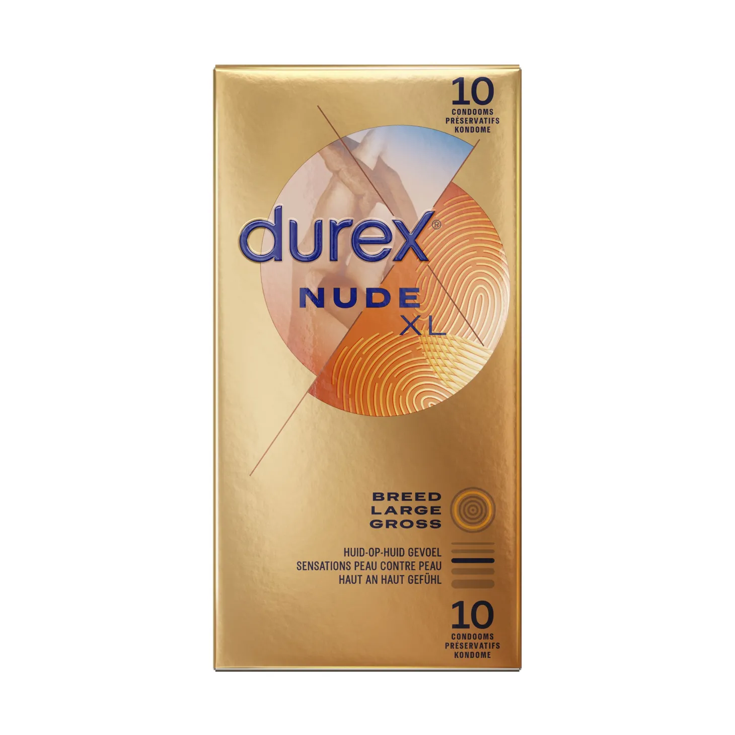 Durex Condooms Nude XL - 10 stuks
