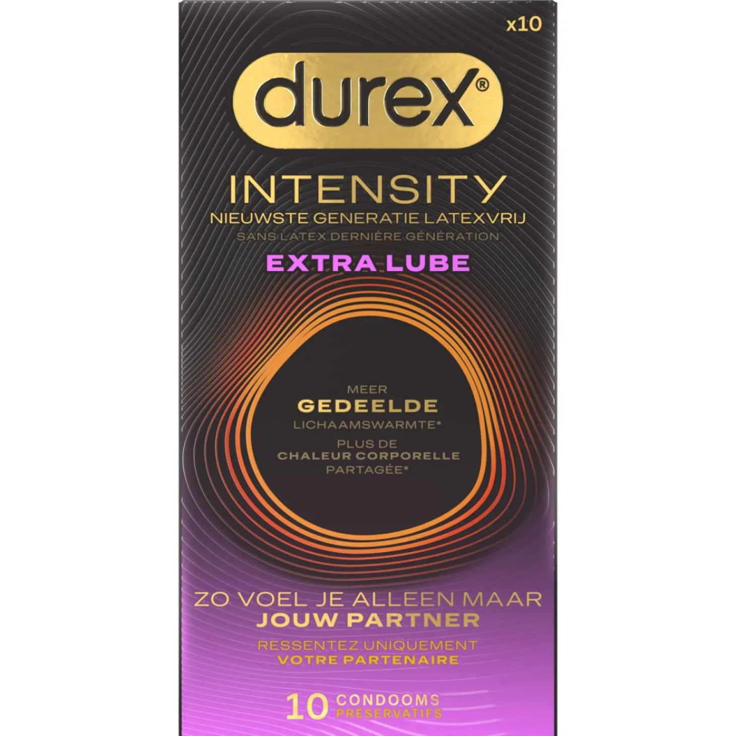 Durex - Intensity Condooms Extra Lube - 10 Stuks