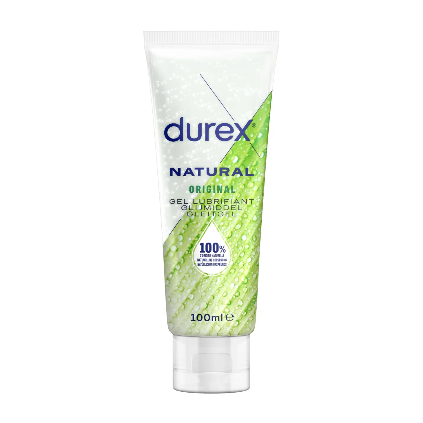 Durex Naturel Glijmiddel Op Waterbasis - 100 Ml.