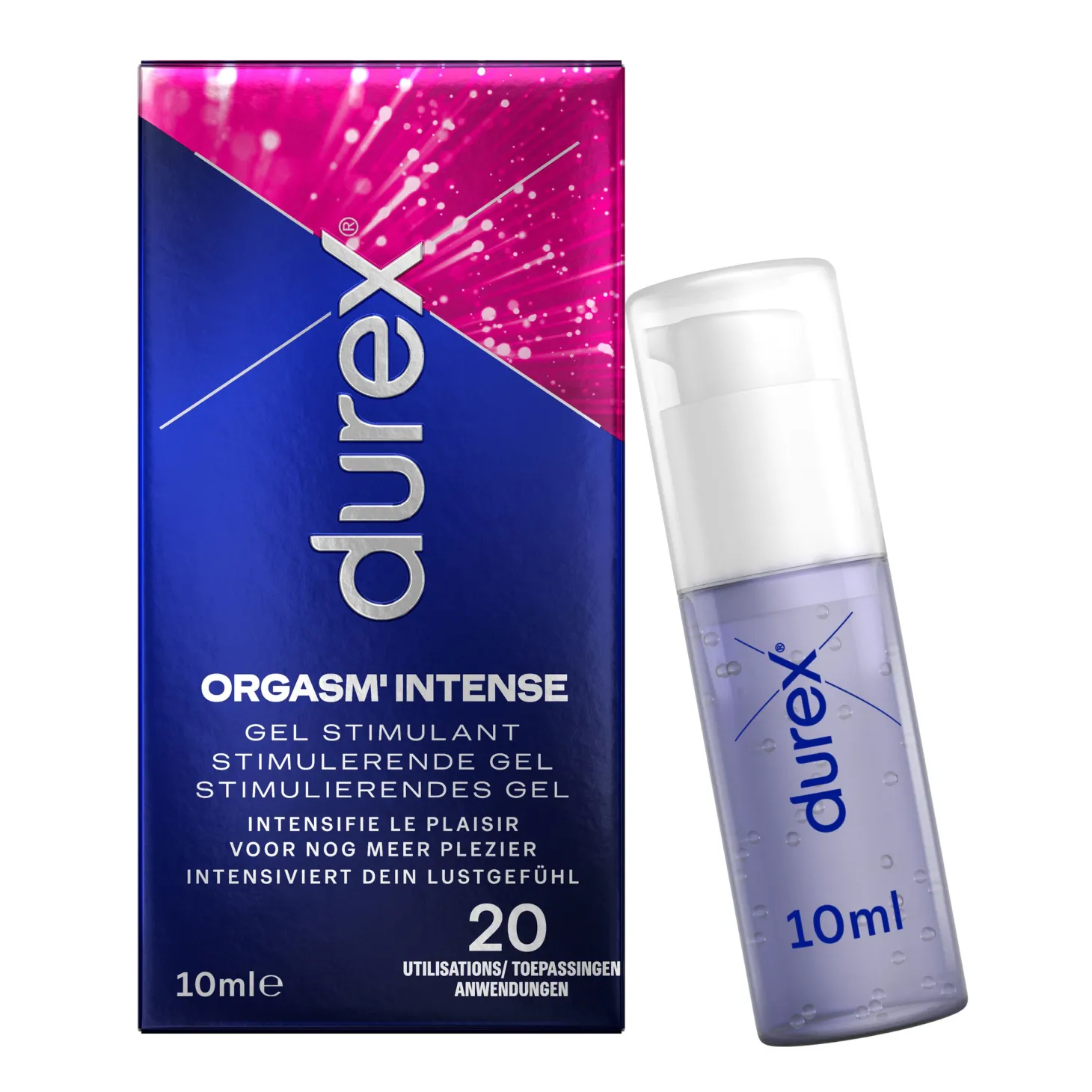 Durex Orgasm’ Intense Gel - 10 ml