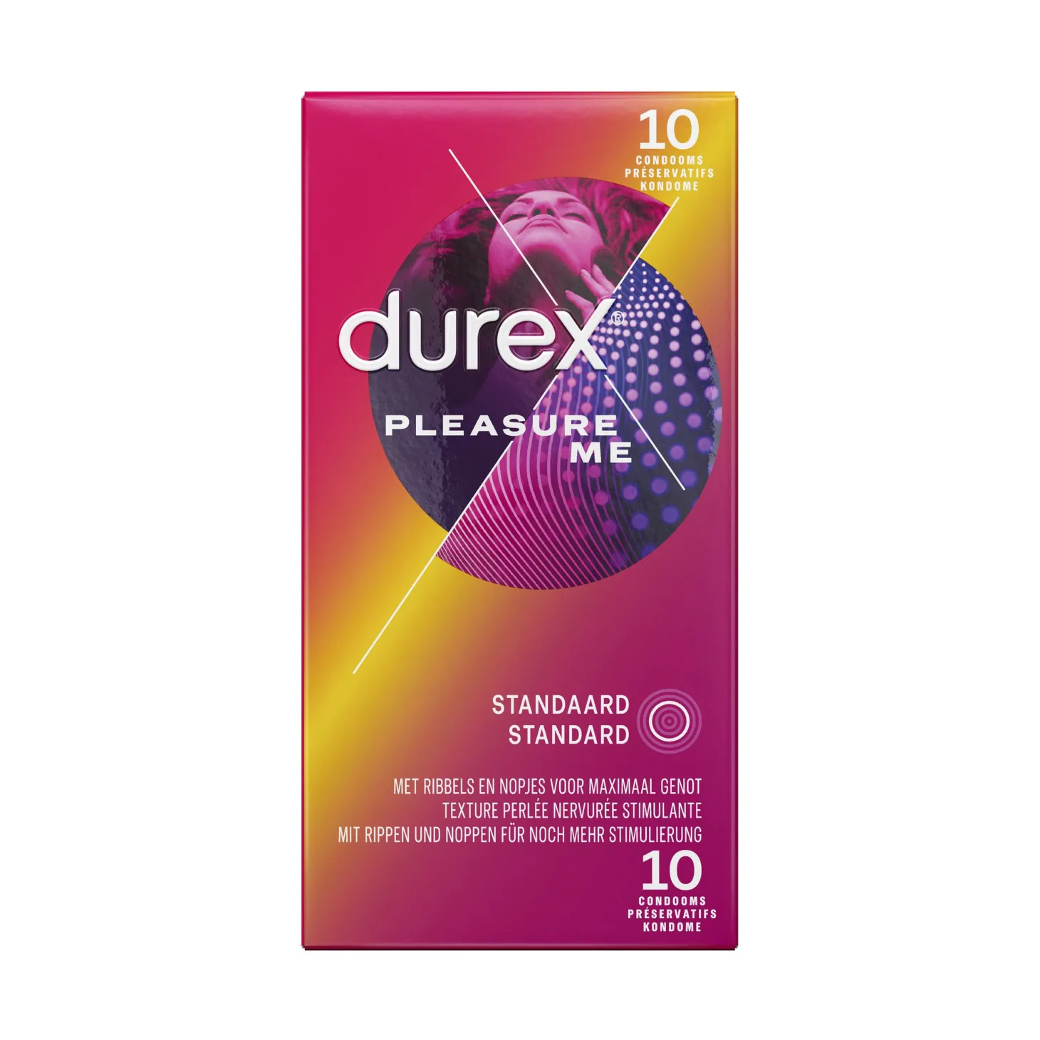 Durex Pleasure Me Condooms - 10 stuks