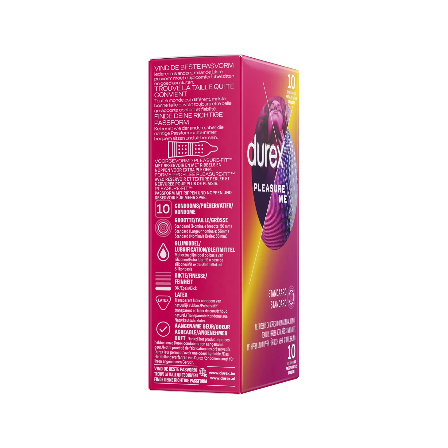 Durex Pleasure Me Condooms - 10 stuks