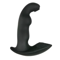Dynamic Duke Geribbelde Prostaat Vibrator - Zwart