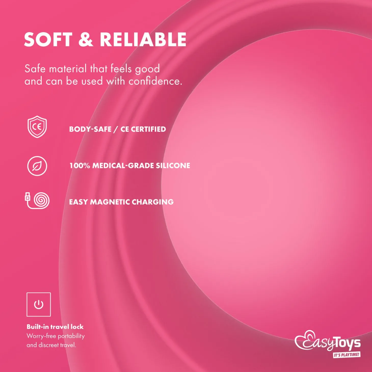 EasyConnect - Vibrerende Cockring Leo app gestuurd