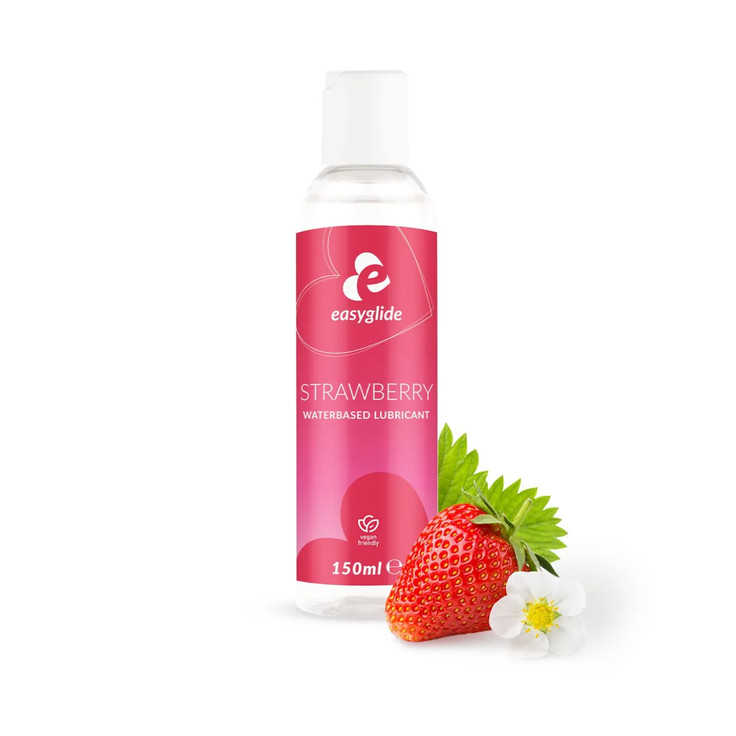 EasyGlide Aardbeien Glijmiddel op Waterbasis - 150 ml