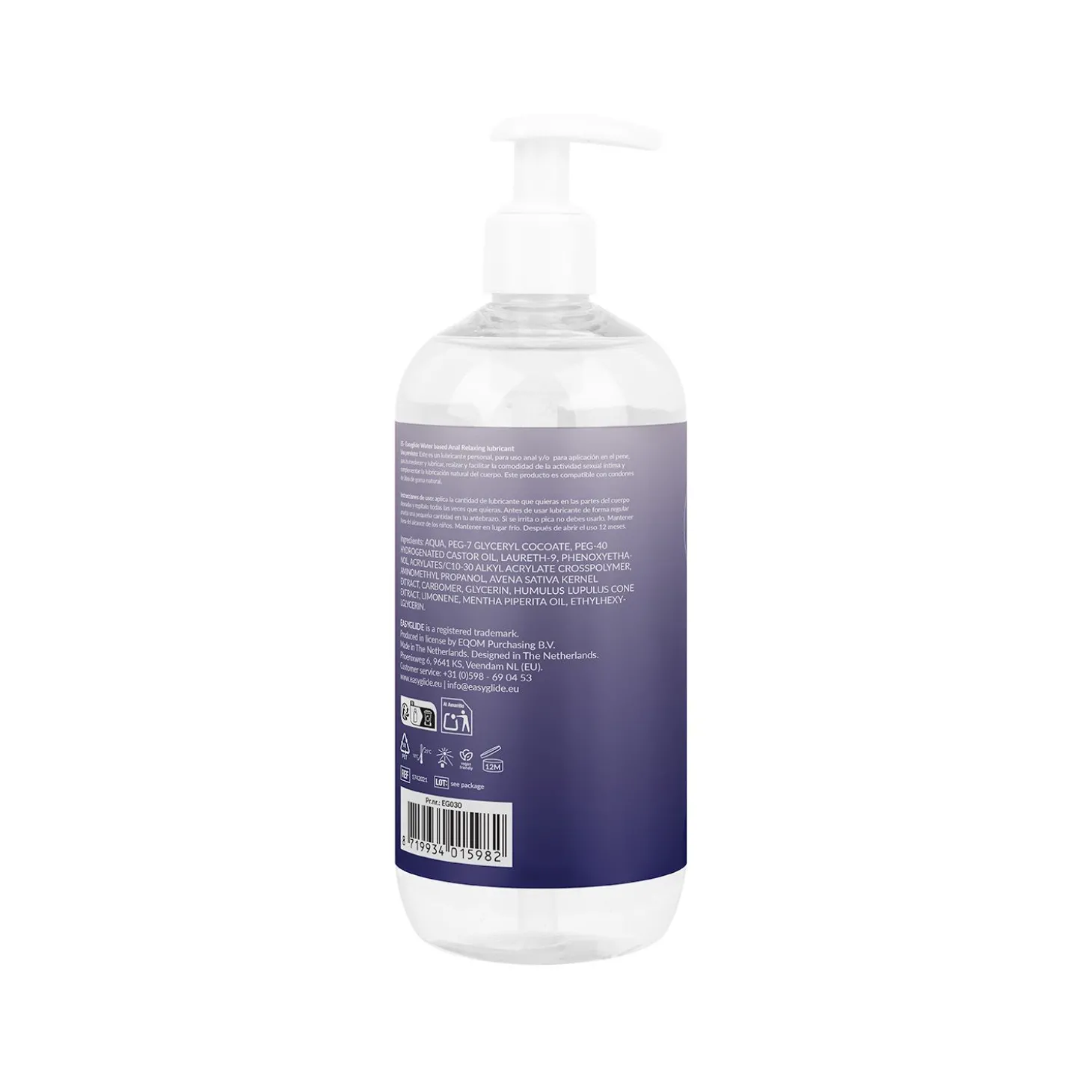 EasyGlide Anal Relaxing Glijmiddel - 500 ml