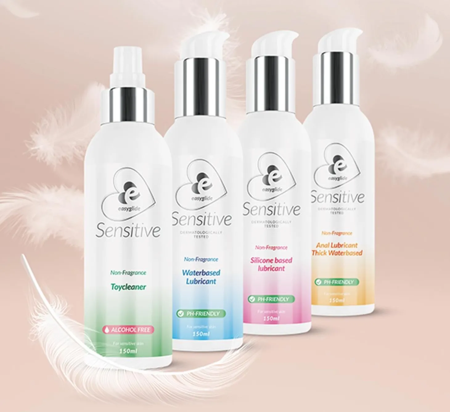 EasyGlide Sensitive Waterbasis Glijmiddel Anaal - 150 ml