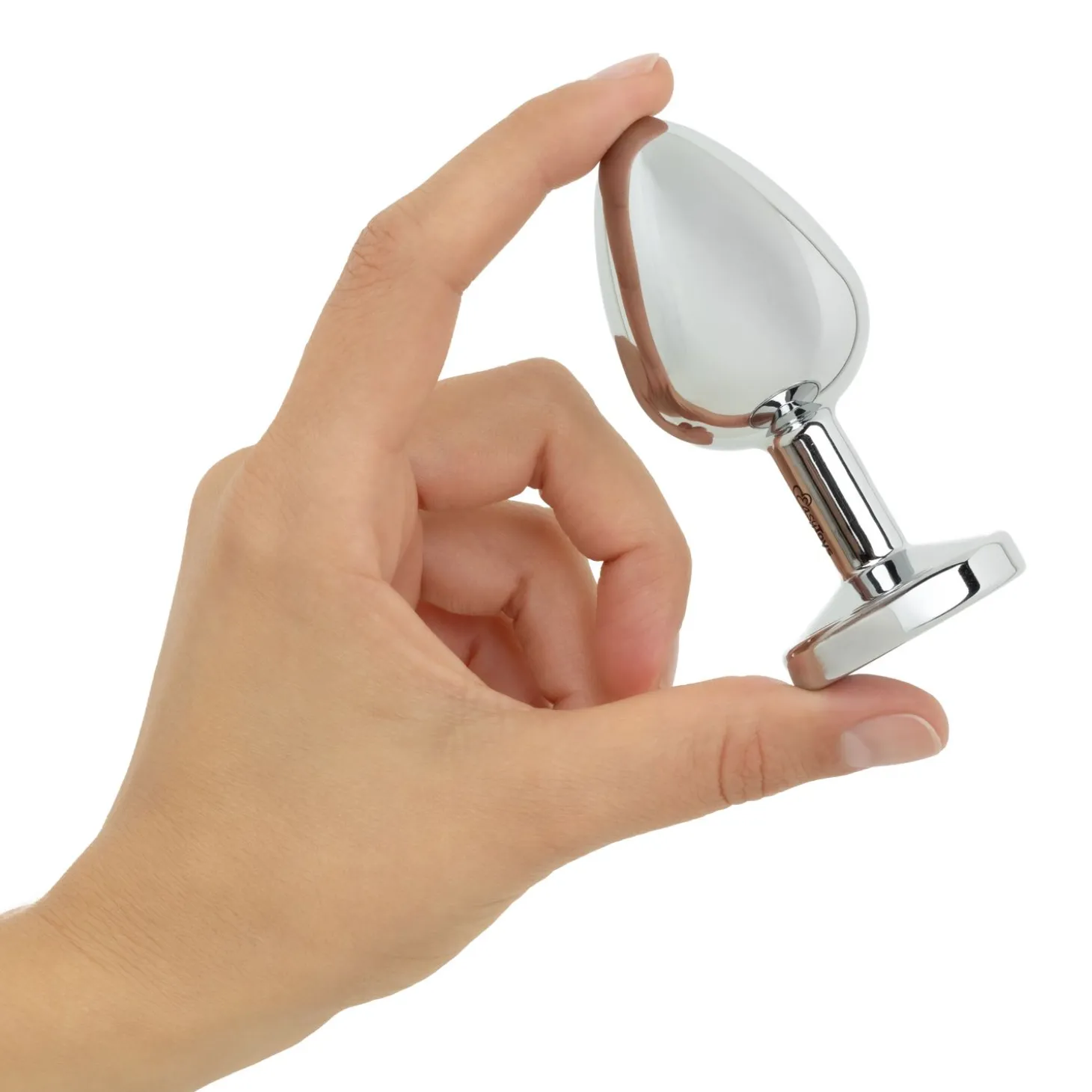 Easytoys Anal Collection - Buttplug LED Large - Zilver