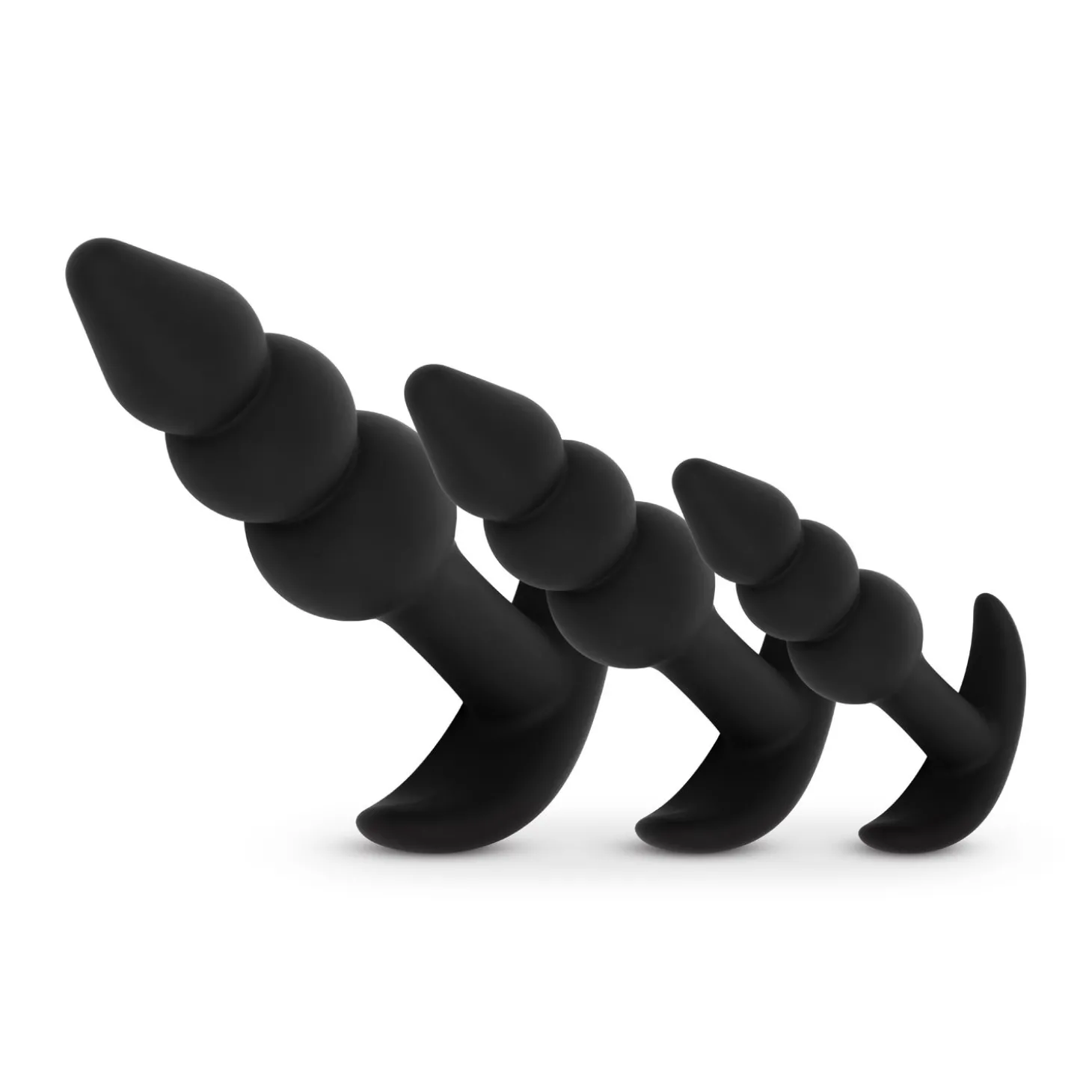Easytoys - Butt Plug Trio - Zwart