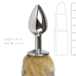 Easytoys Fetish - Buttplug – Bruine Vossenstaart