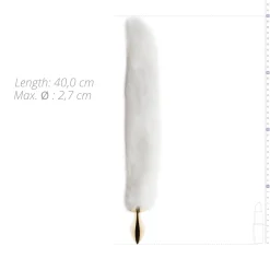 Easytoys Fetish - Buttplug – Witte Vossenstaart