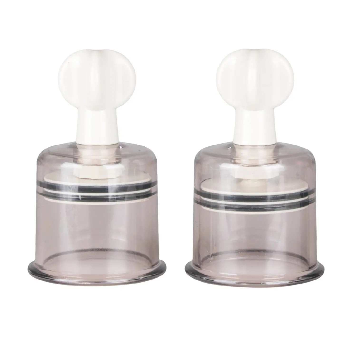 Easytoys Fetish - Tepelzuigers 2 Stuks - Groot