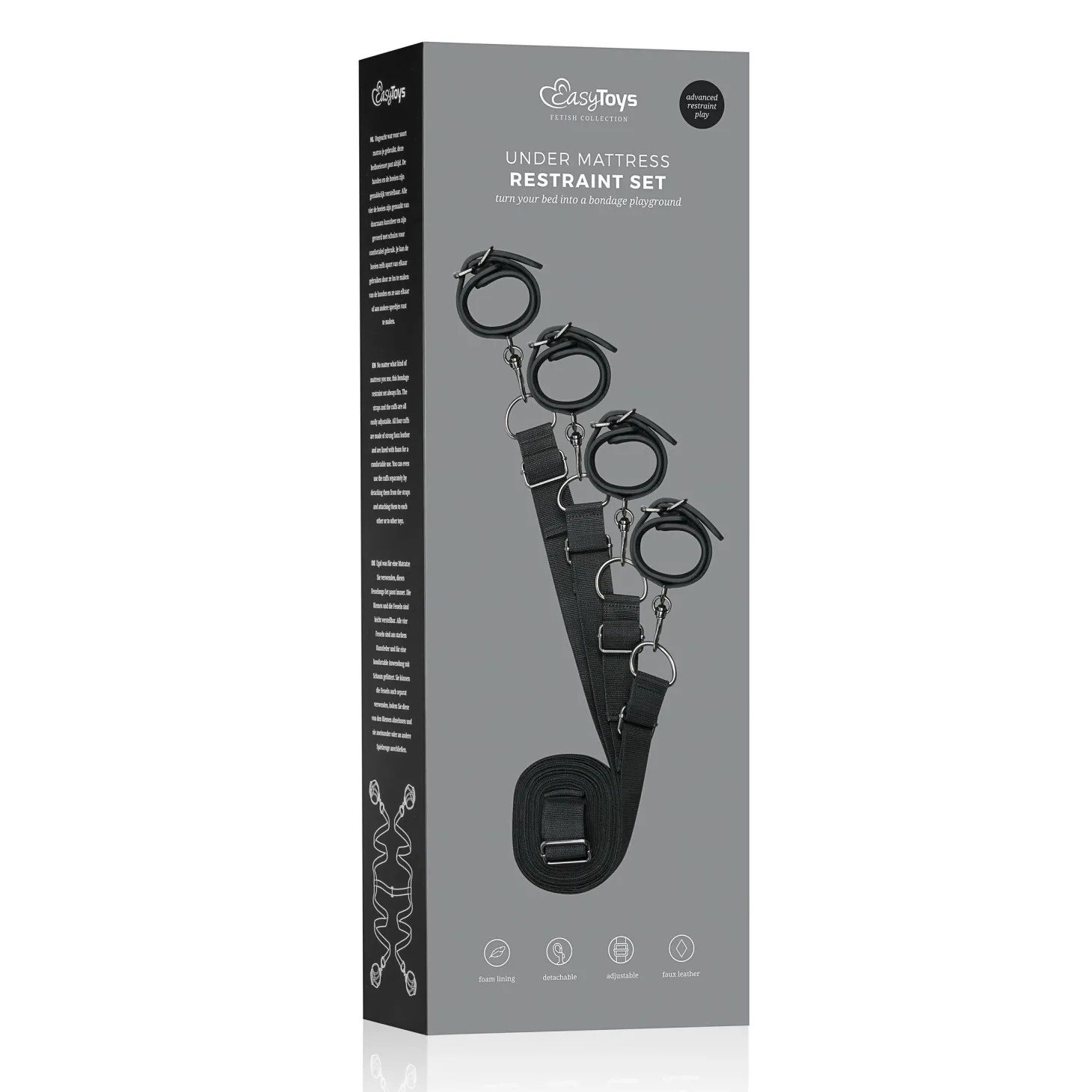 Easytoys Fetish - Under Mattress Restraint Set